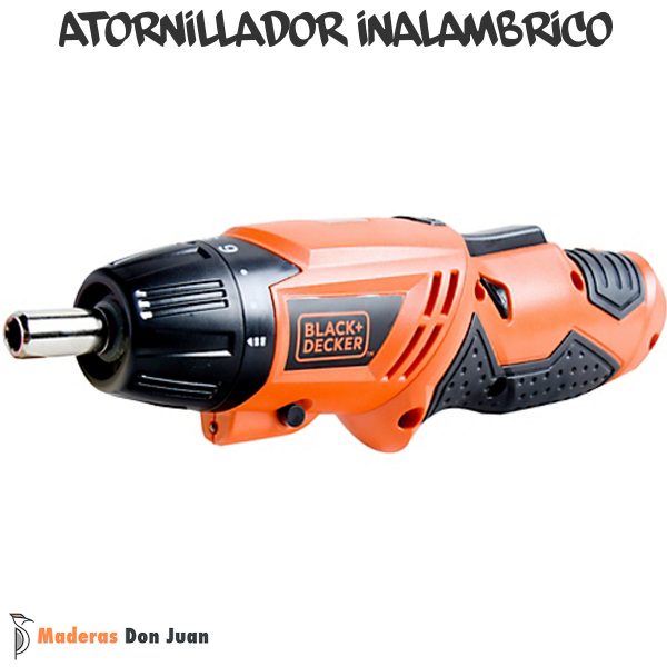 ATORNILLADOR INALAMBRICO 4,8V KC4815-B2C B&D - Imagen 2