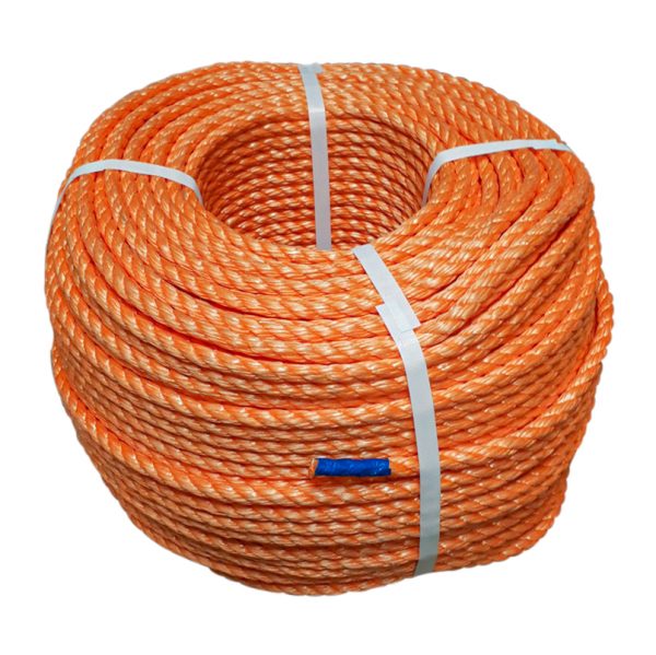 CORDEL POLIETILENO TORCIDO AMARILLO 6MM (PEZ06K)