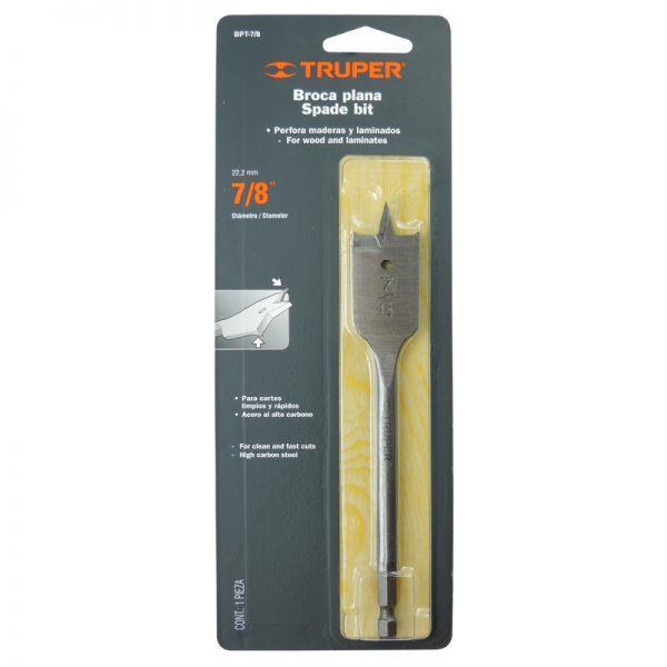 BROCA PALETA 7/8" TRUPER (11381)