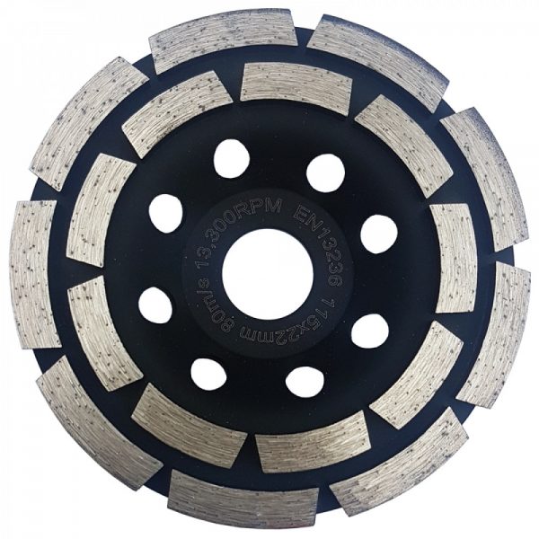 COPA DIAMANTADA DESBASTE HORMIGON 4 1/2" STRONGFLEX