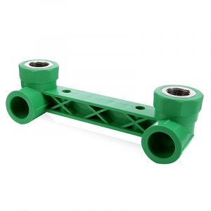 CODO DOBLE TINA 90° F-F-F 20MM X 1/2" MG PIPE