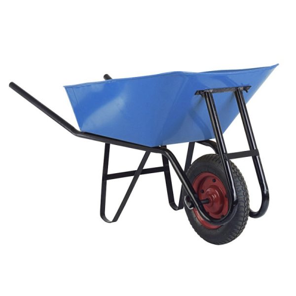 CARRETILLA 90LT AZUL COMPENSADA URO