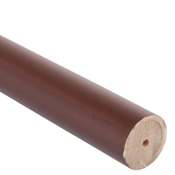 BARRA CORTINA 28MMX2,5MT COLOR MIEL