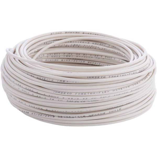 CABLE LIBRE DE HALOGENO BLANCO 2,5
