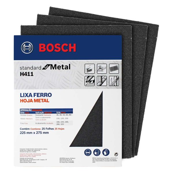 LIJA FIERRO 100 BOSCH