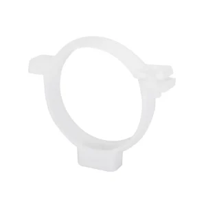 ABRAZADERA TUBO PVC BLANCO HOFFENS