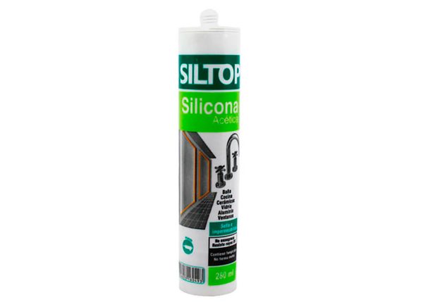 SILICONA ACETICA BLANCA 280ML SILTOP